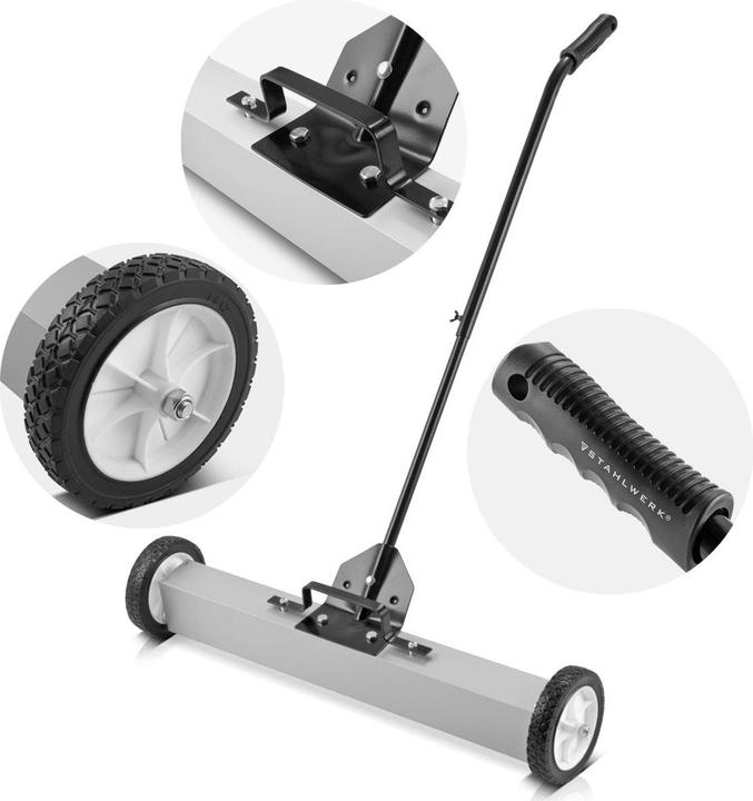 Actual product image Stahlwerk Magnetic floor sweeper MBK-30 ST with 762 mm width 20 kg capacity