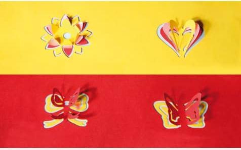 Image du produit Wedo Perforatrice à motif 3D, fleur