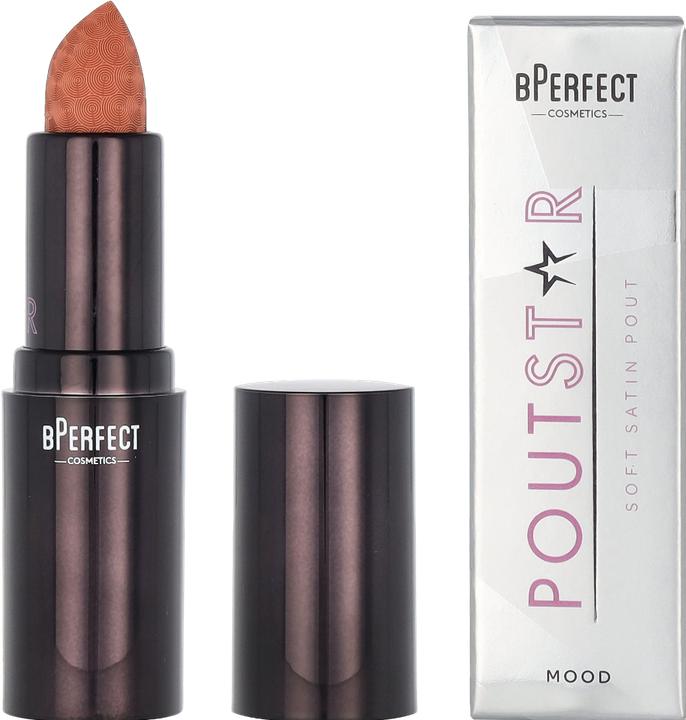 Produktbild BPerfect Cosmetics Make-Up Unisex Poutstar Satin Lipstick Mood 3.5 Gr (Mood)