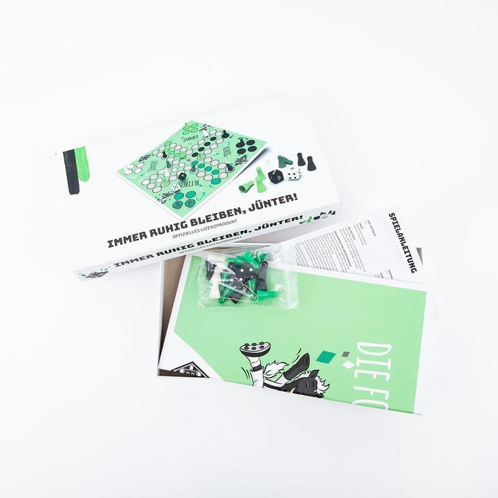 Produktbild Borussia Mönchengladbach Brettspiel "Immer ruhig bleiben, Jünter" (Deutsch)