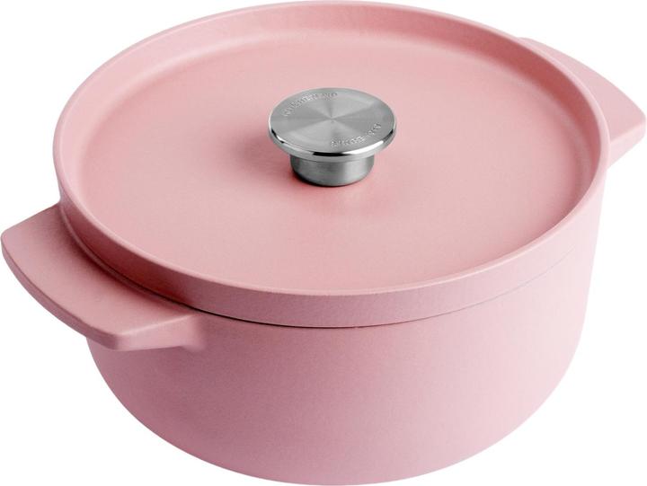 KitchenAid braadpan email 22cm - gedroogde roos - beperkte editie (26 cm, Braadpan + kasserol, Gietijzer)