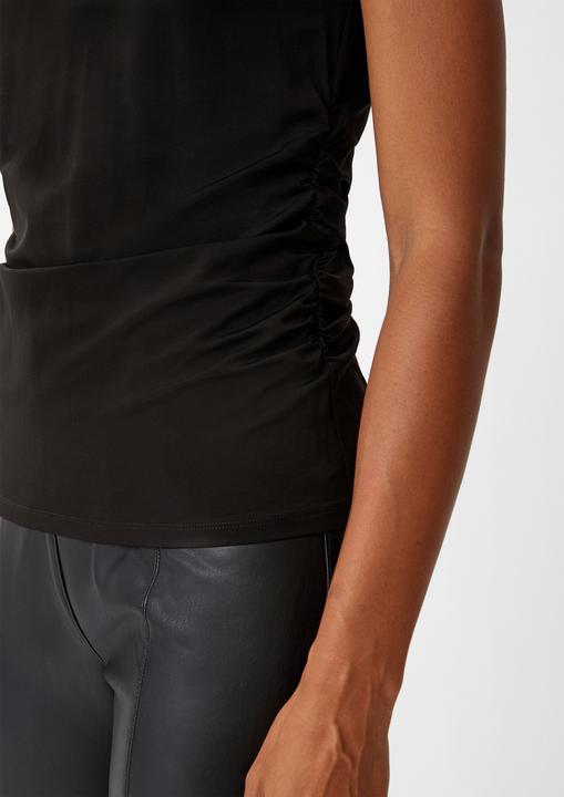 Produktbild Comma T-Shirt Top mit Raffung (44)