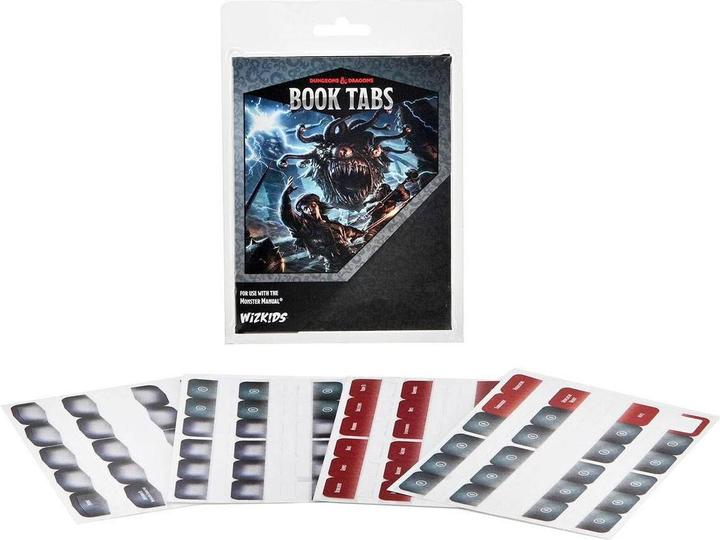 Actual product image Wizkids Accessories D&D Book Tabs: Monster Manual -EN- (English)