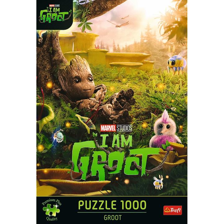 Image du produit Trefl Puzzle Premium Plus 1000 - Marvel Groot (1000 pièces)