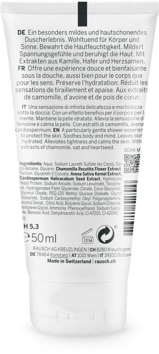 Actual product image Rausch Sensitive Shower Gel with Camomile Fl 50 ml (50 ml)