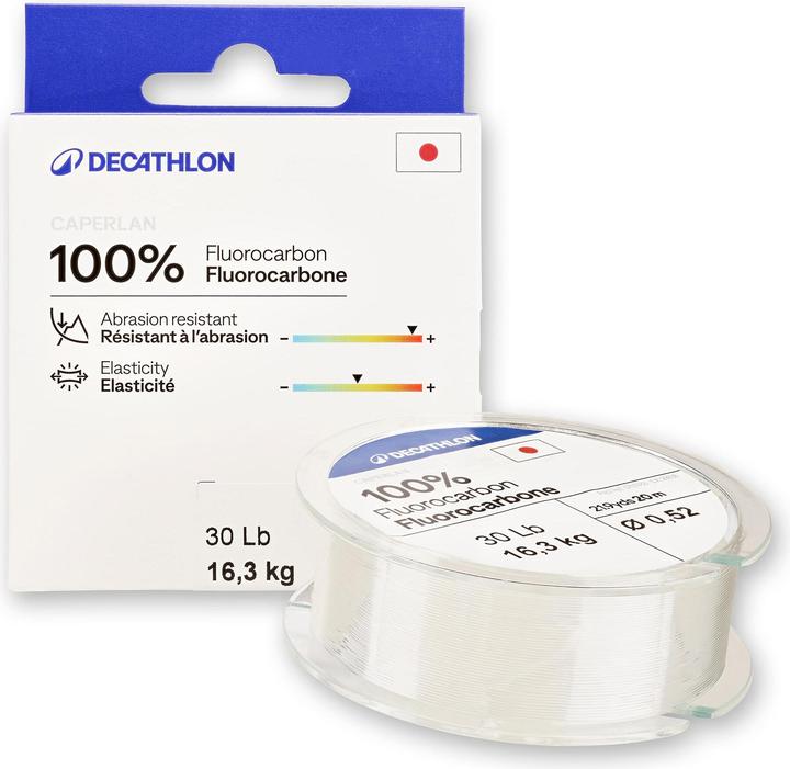 Produktbild Caperlan Angelschnur fluorocarbon 100 % hard (0.24 mm)