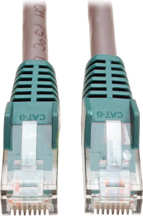Actual product image Eaton Cat6 Gigabit Crossover Molded UTP Ethernet Cable RJ45m/M Gray 10 ft. 3.05m (U/UTP, CAT6, 3.05 m)
