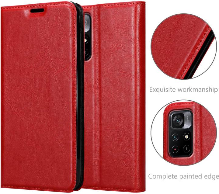 Actual product image Cadorabo Case for Xiaomi POCO M4 PRO 5G in Book Invis. Magnet Style (Xiaomi Poco M4 Pro 5G)