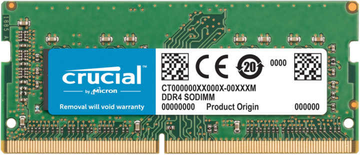 Crucial Memory for Mac (1 x 32GB, 2666 MHz, DDR4-RAM, SO-DIMM)