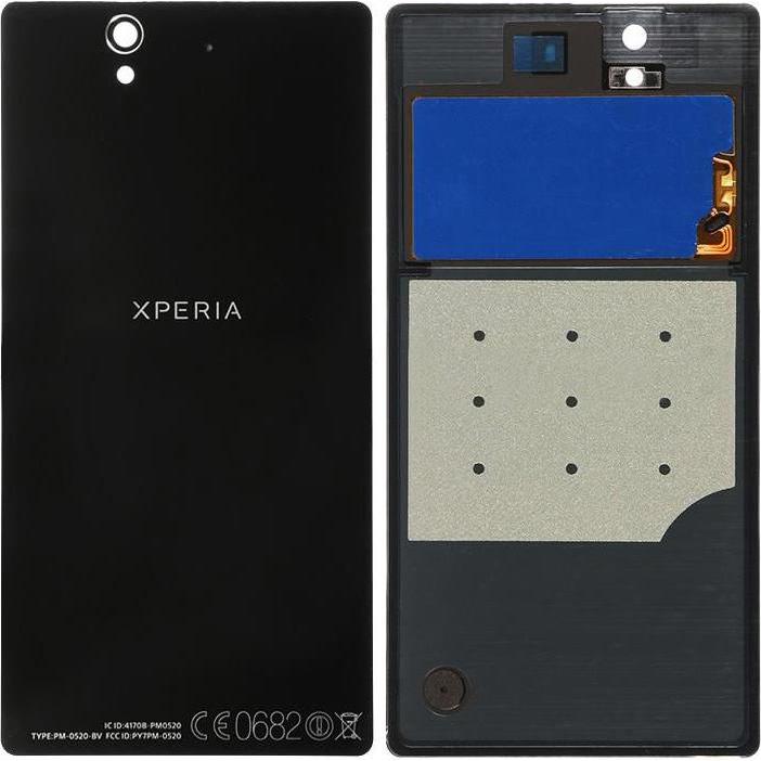 CoreParts Sony Xperia Z L36h Back Cover (Sony Xperia Z), Mobilgerät Ersatzteile, Schwarz