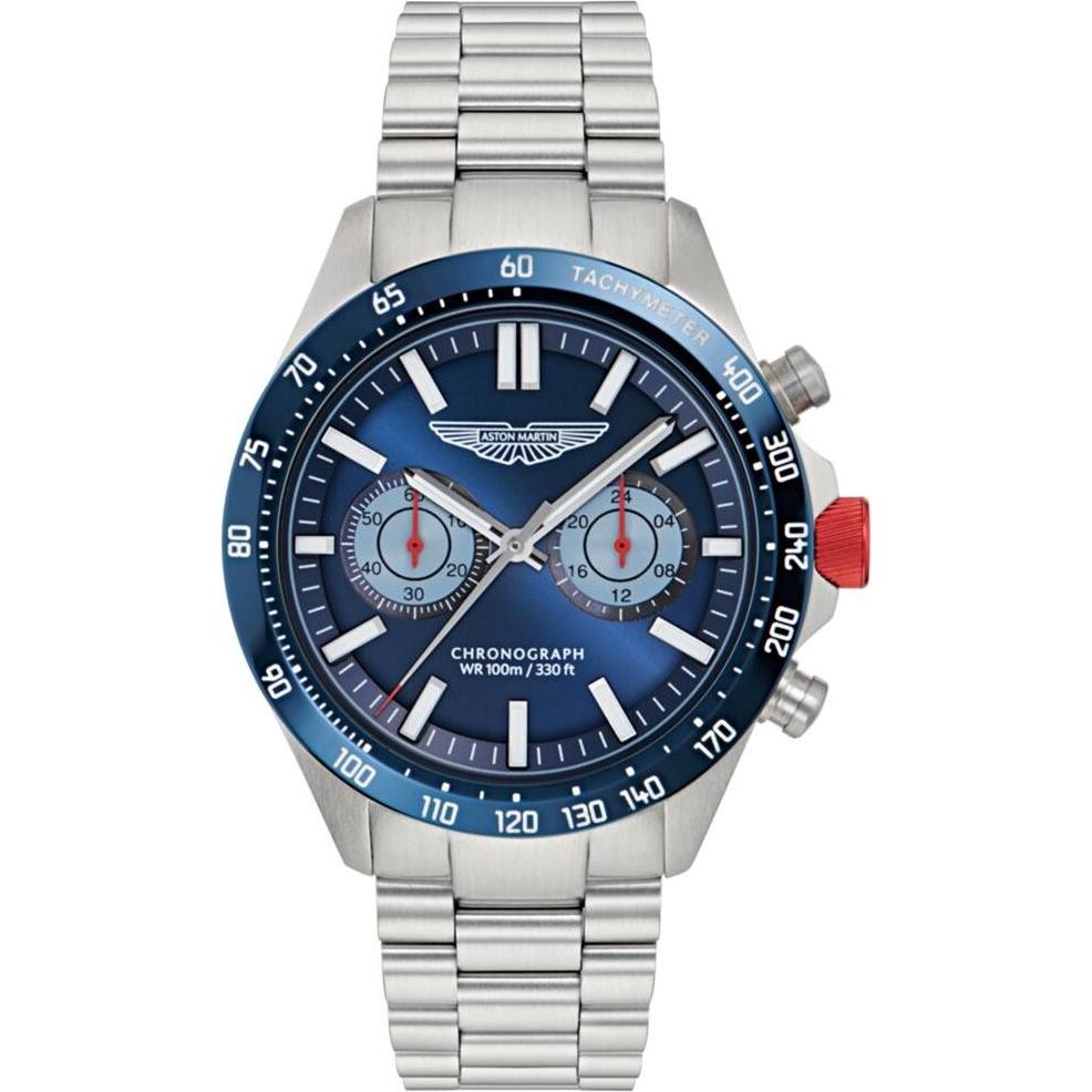 Aston Martin, Orologio da polso, Herrenuhr MTIS1F503, Nero