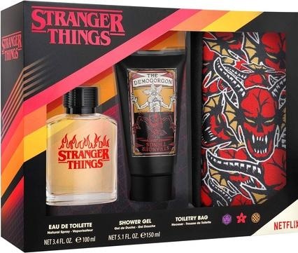 Image du produit Air Val International Stranger Things - EDT 100ml + Gel douche 150ml + Trousse de toilette