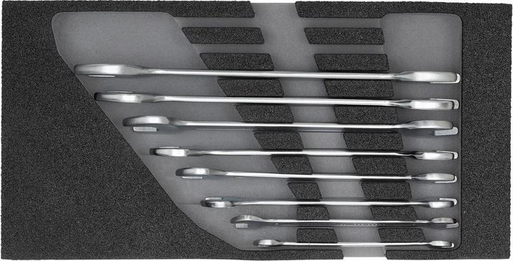 Actual product image Gedore Red red R22150001 Double open-end spanner set 2/6 CT module 8 pieces (10 mm, 11 mm, 12 mm, 13 mm, 14 mm, 15 mm, 16 mm, 17 mm, 18 mm, 19 mm, 20 mm, 21 mm, 22 mm, 6 mm, 7 mm, 8 mm, 9 mm)