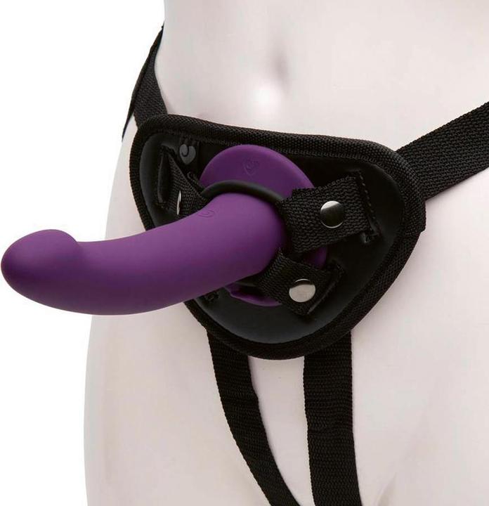 Actual product image Lovehoney Luxury Rechargeable Remote Control Vibrating Strap-On Kit