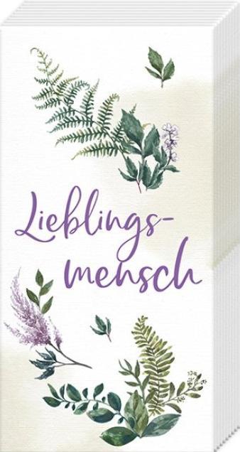 Actual product image IHR Taschentücher LIEBLINGSMENSCH cream