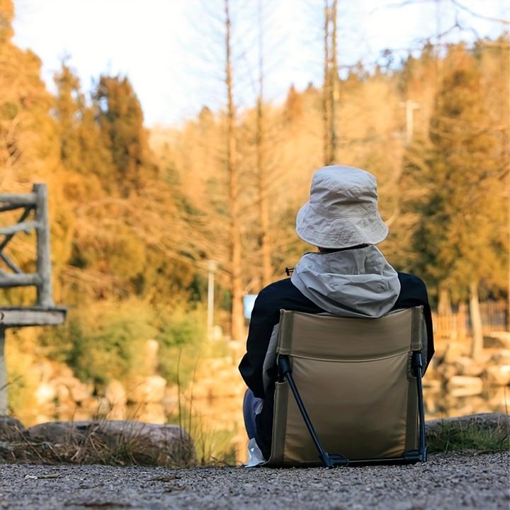 Produktbild PhoneLook Ultraleichte Aluminium Faltstuhl für Camping/Strand/Freizeit/Outdoor mit Tragetasche