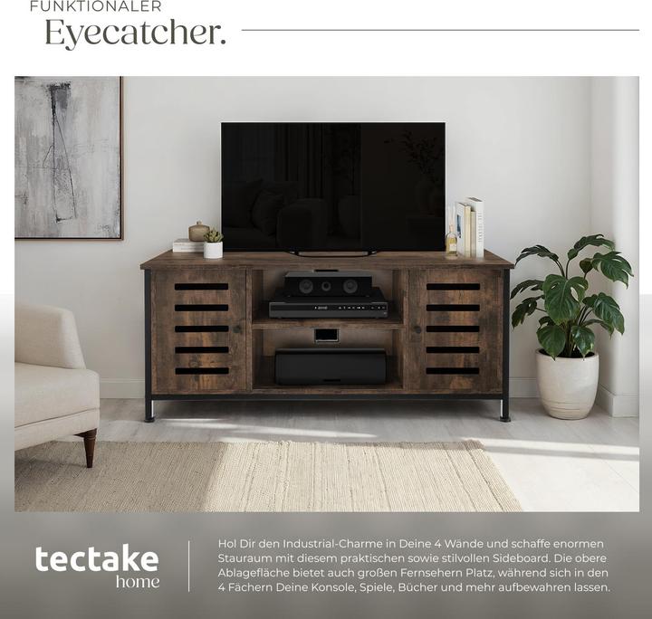 Actual product image tectake Carlow (110 x 41.50 x 50.50 cm)