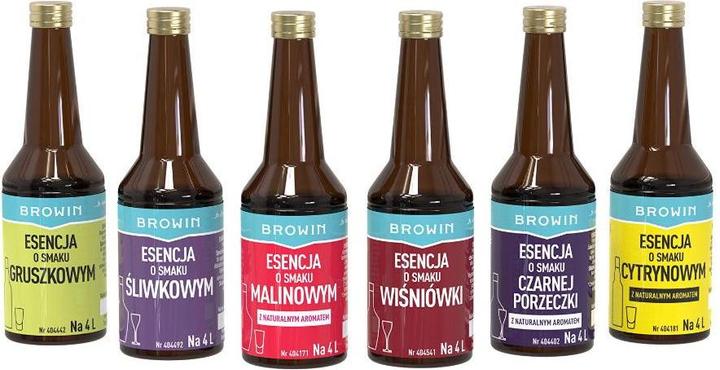 Browin Essences for alcohol, 6 pcs x 40 ml