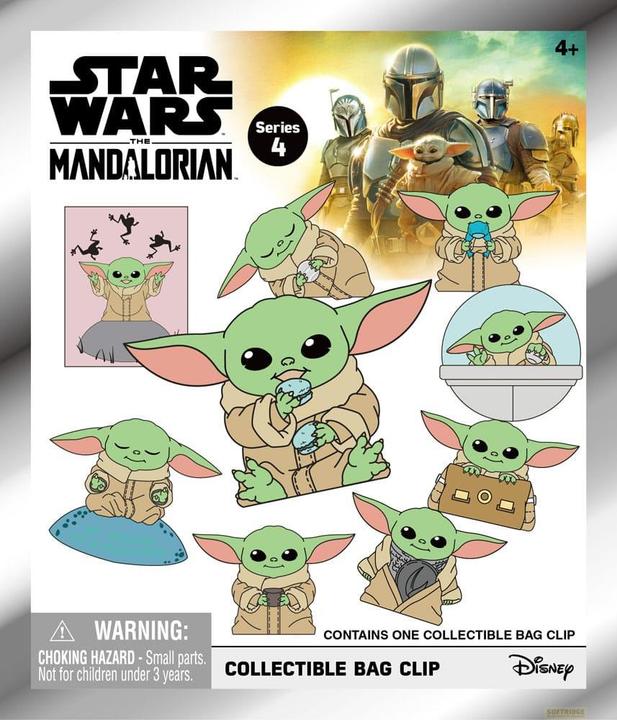 Produktbild Monogram Int. Star Wars 3D PVC-Taschenanhänger Best of Grogu Serie 1 Display (24)
