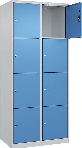 Actual product image kaiserkraft 4-compartment locker Evolo PLUS (80 cm, 185 cm)