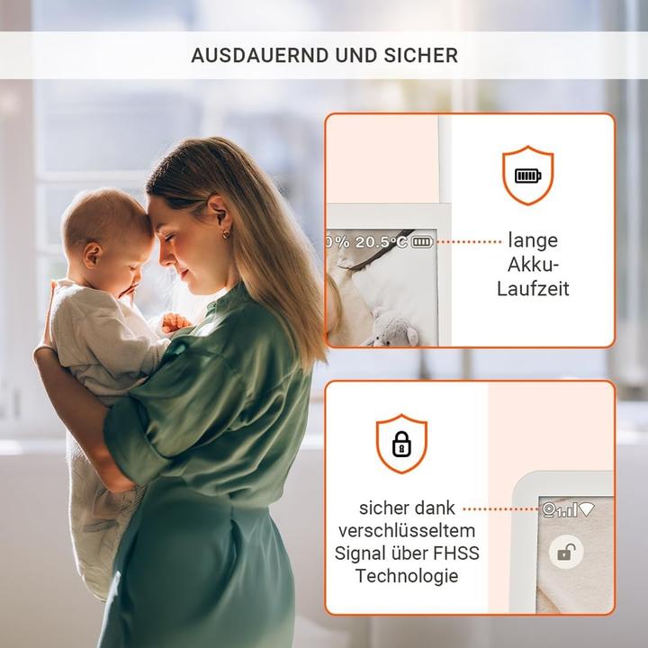 Produktbild Gigaset BABY 700 Connected w (300 m)