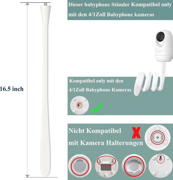 Actual product image Derebir Babyphone Kamera-Halterung
