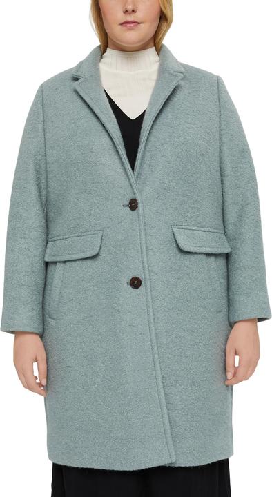 Productafbeelding Esprit Cappotto di Lana Verde Polveroso
