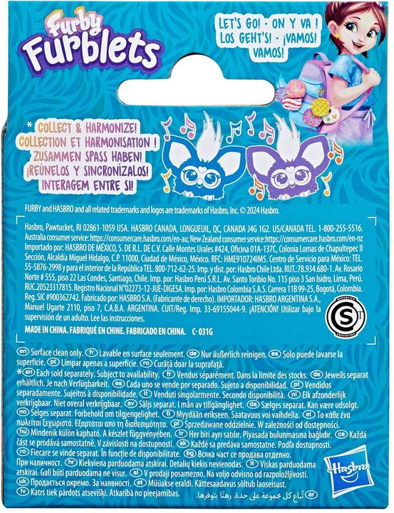 Nährwerte und Zutaten Furby Furblets Bub-Lee (5 cm)
