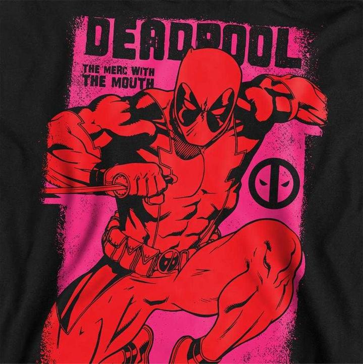 Produktbild Deadpool Merc With A Mouth Attack Sweatshirt (S)