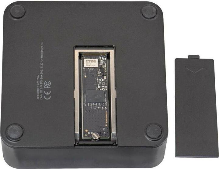 Produktbild Club 3D Club3D Thunderbolt5 13-in-1 Dockingstation 3 Displays St/Bu (13 Ports)