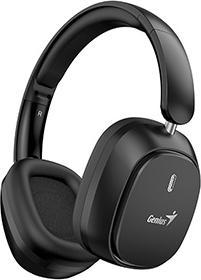 Produktbild Genius HS-820BT Kophörer mit Mikrofon, schnurlos, schwarz, bluetooth (Kabellos)