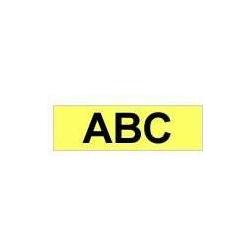 Thumbnail - Brother, Beschriftungsband, TZC31 Laminiertes Band (1.20 cm, Gelb, Schwarz)