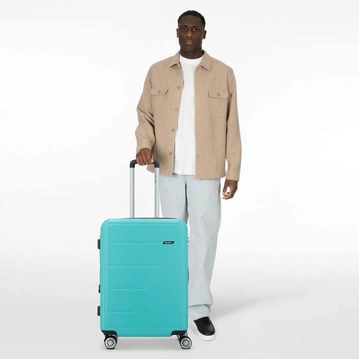 Produktbild Gabol Future Plus 4 Rollen Trolley 66 cm mit Dehnfalte (70 l)