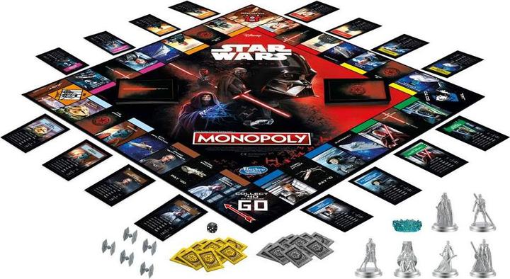 Produktbild Monopoly Dark Side (Arabisch, Bulgarisch, Dänisch, Deutsch, Englisch, Finnisch, Italienisch, Kroatisch, Lettisch, Niederländisch, Norwegisch, Polnisch, Portugiesisch, Rumänisch, Schwedisch, Slowakisch, Slowenisch, Spanisch, Tschechisch, Türkisch, Ungarisch, 2 - 6 Spieler)