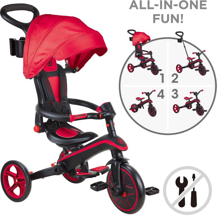 Image du produit Globber / Tricycle Explorer 4 in 1 Foldable