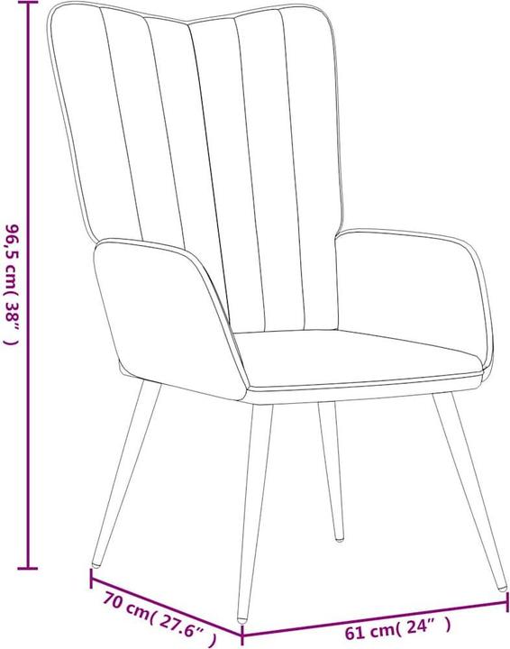 Produktbild vidaXL Relaxsessel