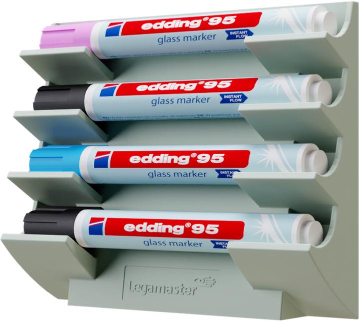 Produktbild Legamaster Glasboard Markerhalter salbeigrün