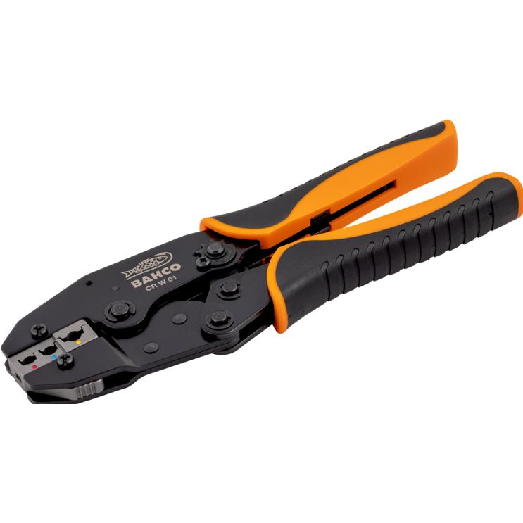 Thumbnail - Bahco, Zange, Ratschen-Crimpzange für isolierte Verbinder 225 mm (225 mm)