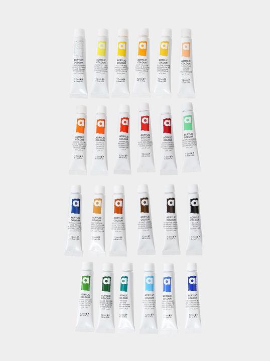 Produktbild I Am Creative Basic Acryl Set (Bunt, 12 ml)