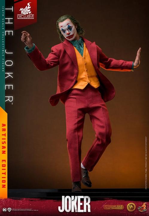 Actual product image Hot Toys Joker Movie Masterpiece Action Figure 1/6 The Joker Artisan Edition 30 cm