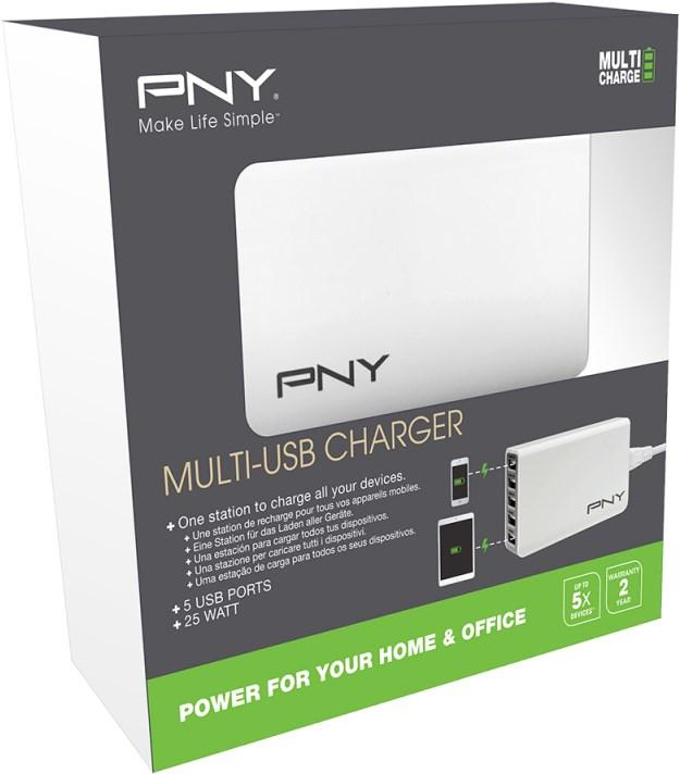 Image du produit PNY Chargeur multi USB (25 W)