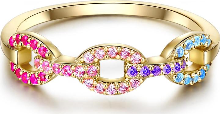 Immagine prodotto Glanzstücke München Donna Argento Cubic Zirconia Oro Giallo - 23590 (48, 925 Argento)