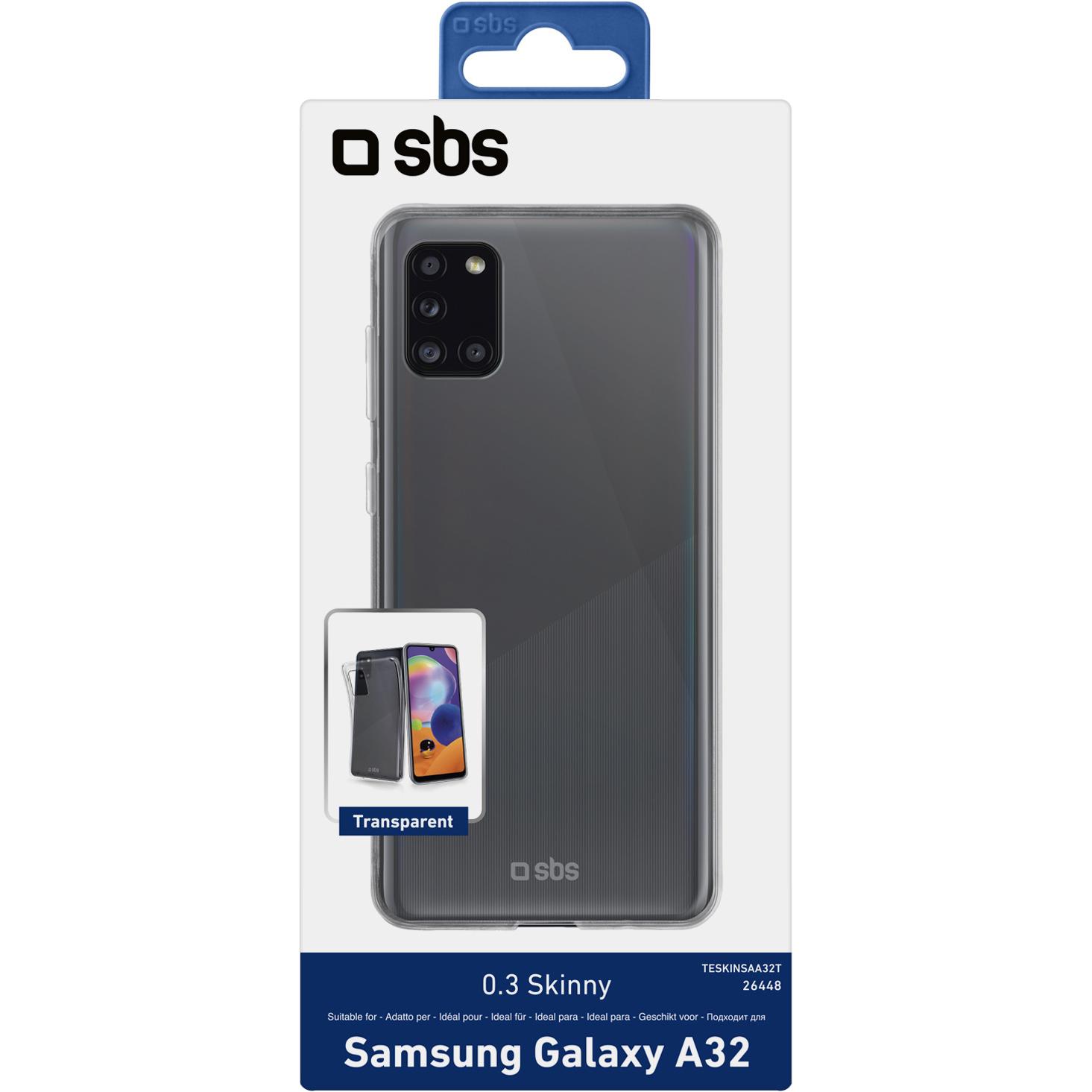 Thumbnail - SBS Skinny Cover Samsung Galaxy A32, transparent (Samsung Galaxy A32 5G), Smartphone Hülle, Transparent