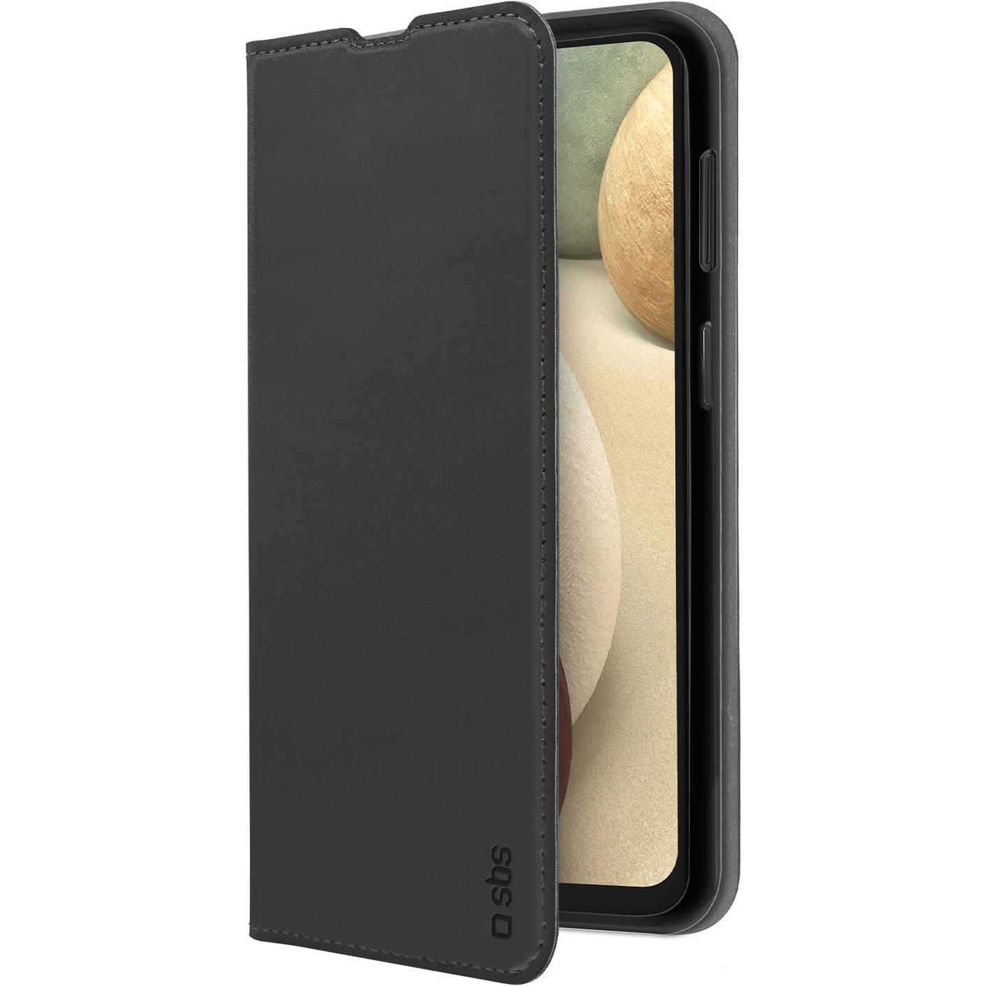 Thumbnail - SBS Book Wallet Lite Samsung Galaxy A12, schwarz (Samsung Galaxy A12), Smartphone Hülle, Schwarz