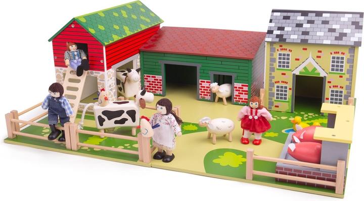 Bigjigs Tidlo De houten Oldfield boerderij