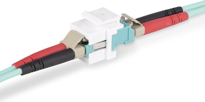 Image du produit StarTech COM LC LC Coupleur LC Connexion fibre optique LC/UPC Coupleur duplex Câble à fibre optique