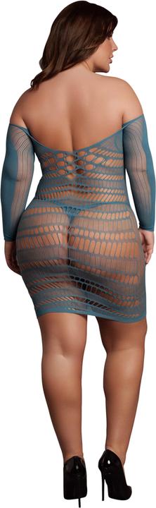 Produktbild Le Désir Long-Sleeved Net Mini Dress - Queen Size