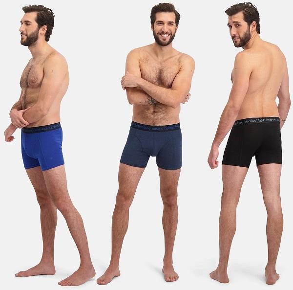 Immagine prodotto Bamboo Basics Boxershorts Rico (3-Pack) (S, confezione da 3)