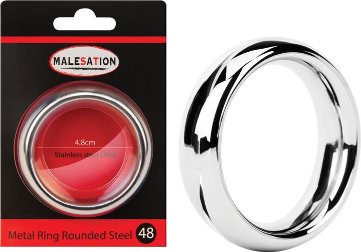 Image du produit Malesation Anneau métallique en acier rond (4.80 cm)