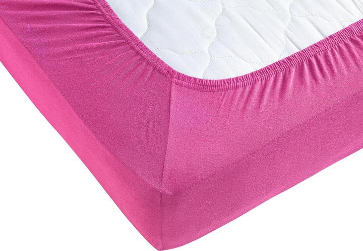 Immagine prodotto Casativo Lenzuolo per bambini, 100% cotone, magenta, 60 x 120 - 70 x 140 cm (60 x 120 - 70 x 140 cm)